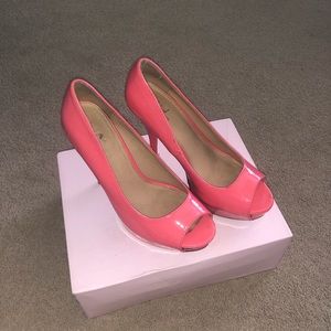 Wild Pair Platform Open-Toe Heels
